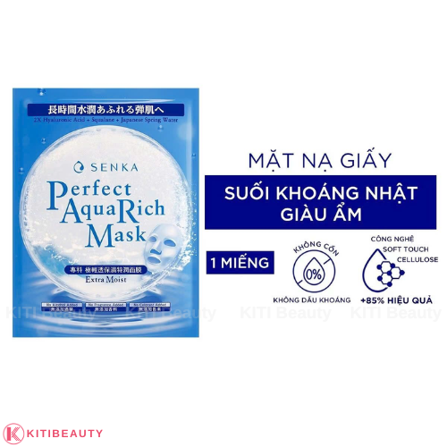 Mặt Nạ Senka Perfect Aqua Mask 21g
